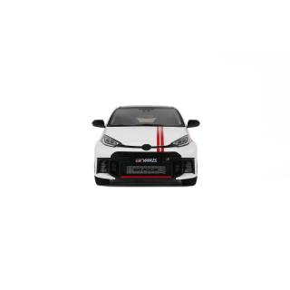 TOYOTA GR YARIS TGR ITALY LIMITED EDITION PURE WHITE 2024 OttO mobile 1:18 Resinemodell (Türen, Motorhaube... nicht zu öffnen!)